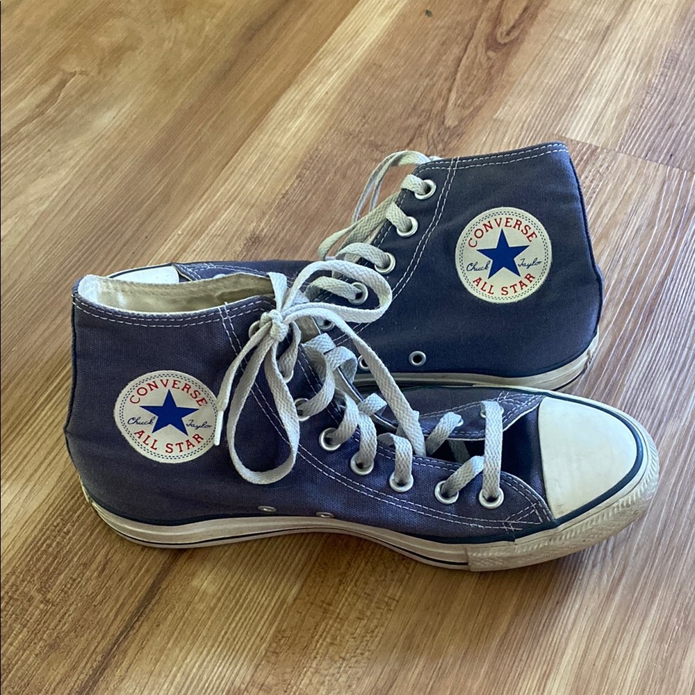 converse all star navy high-tops